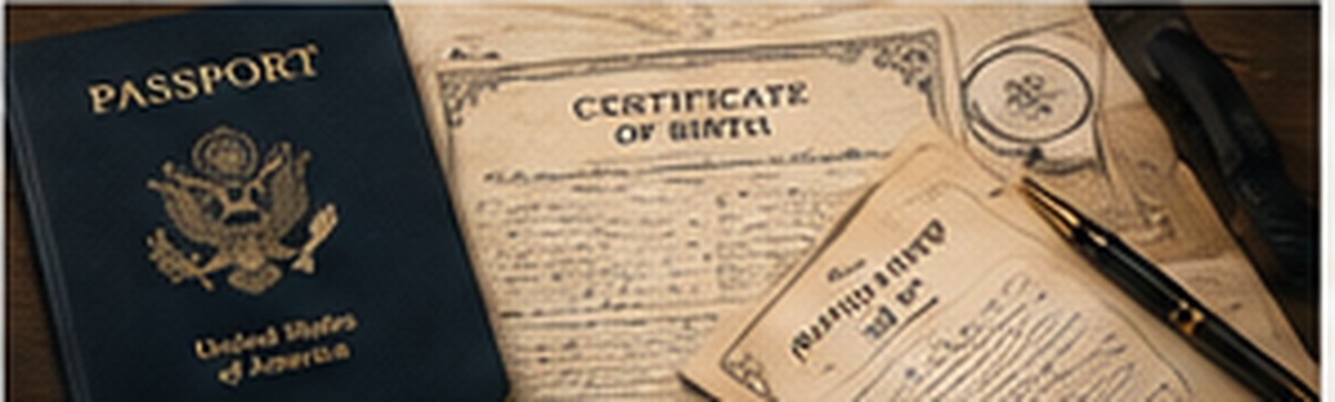 Important identity and family documents
